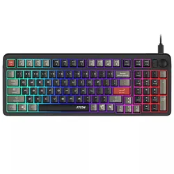 Clavier Gamer Mécanique MSI Forge GK110 Noir