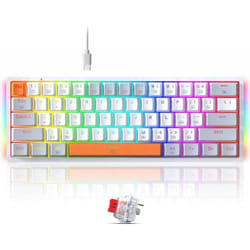 Clavier Gamer Mécanique Redragon AKALI K642WGO RGB / RED SWITCH