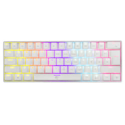 Clavier Gamer Mécanique White Shark Shinobi RGB Switch Bleu Blanc