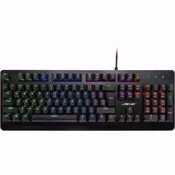 Clavier Mécanique Gamer NITROX - Rétro-éclairé RVB - Technologie de Connectivité: Filaire - Interface: USB 2.0 - Nombre de to ...