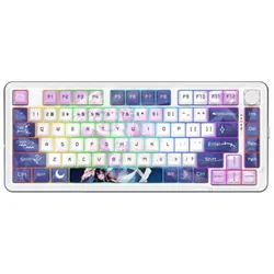 Clavier Gamer Redragon Cyrus Pro K681ACG RGB Blanc