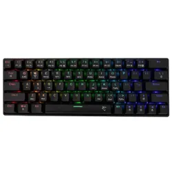 Clavier Gamer Sans Fil WhiteShark GK-003111 Kaiken Red Switch Noir RGB