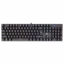 Clavier Gamer White Shark - Technologie de Connectivité : Filaire - Interface : USB 2.0 - Norme du clavier : Qwerty - Nombre  ...