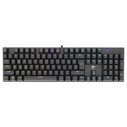 Clavier Gamer White Shark Commandos Elite Blue Switch Noir