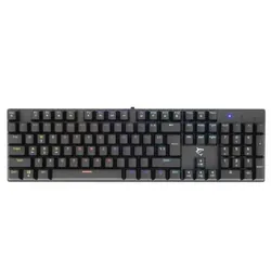 Clavier Gamer WHITE SHARK Commandos Elite SWITCH Bleu - Noir
