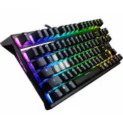 Clavier : 88 touches
Switches Cherry MX RGB Red
Base en aluminium
Technologie « N-Key rollover » en mode gaming, « 6-Key roll ...