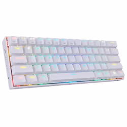 Clavier Gaming Mécanique Redragon Lakshmi K606 RAINBOW LED RED Switch - Clavier de jeu mécanique rétroéclairé par LED de haut ...