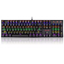 Clavier Gaming mécanique Redragon Mitra K551-KR / LED / Blue Switches