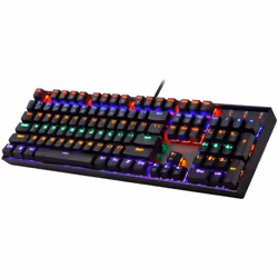 Clavier Gaming mécanique Redragon Mitra K551 - Rétroéclairage LED - Blue Switches - 104x Boutons dont 12x touches Multimédia  ...