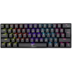 Clavier Gaming Mécanique White Shark ASHIKO GK-2202 / Blue Switch / Noir