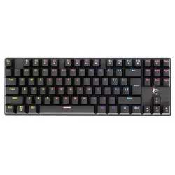 Clavier Gaming mécanique White Shark COMMANDOS GK-2106 / RGB / Noir / BLUE SWITCHES