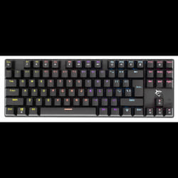 Clavier Gaming mécanique White Shark COMMANDOS GK-2106 / RGB / Noir / RED SWITCHES