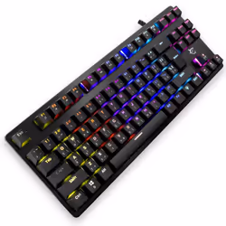 Clavier Gamer Mécanique WHITE SHARK GK-2101 SPARTAN-X - Connectivité: Filaire - Clavier QWERTY - Connecteur USB: USB 2.0 - An ...