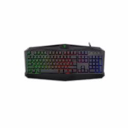 Clavier Gaming T-DAGGER Tanker Rainbow T-TGK106 - 104x Boutons - Rétroéclairage 3 couleurs -19x touches non-conflit - Câble P ...