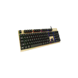 Clavier Jedel USB Gaming rétroéclairé Metal aluminum/ 7 Couleurs