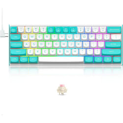 Clavier Mécanique 60% Redragon FIDD K683WB RGB 8k avec Switches Ajustables