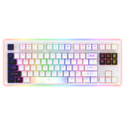 Clavier Gaming AQYRIS ALUDRA TKL - Red switch - RGB dynamique par touche - Nombre de touches : 87 - 100% ANTI-GHOSTING - Conn ...