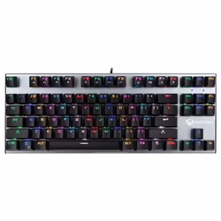 Clavier Mécanique Gamer MEETION MK004 Switch bleu - Technologie de connexion: Filaire - Interface: USB - Nombre de Touches: 8 ...