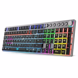 Clavier Mécanique San fil Spirit of Gamer K1500 - Red Switch - Rechargeable 2200mAh - Temps de charge : 3 heures - Autonomie  ...