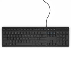 Clavier multimédia Dell Qwerty/Arabe noir - KB216