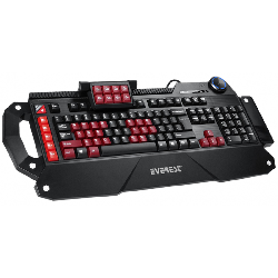 Clavier Querty Gaming Multimédia USB Querty Everest Rampage DLK-5115