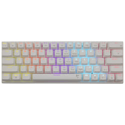 Clavier White Shark WAKIZASHI WHITE RED SWITCH