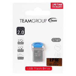 Clé USB 2.0 TeamGroup C161 / 32 Go - Silver & Bleu