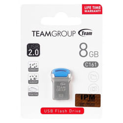 Clé USB 2.0 TeamGroup C161 / 8 Go - Silver & Bleu