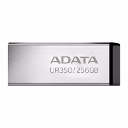 Clé USB ADATA UR350 - Capacité: 256Go - Interface: USB 3.2  - Processus COB étanche à l'eau et à la poussière, logé dans un b ...