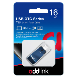 Clé USB Addlink T55 OTG 2en1 USB 3.1 + Micro USB / 16 Go