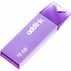 Clé USB Addlink U10 - Capacité 16 Go - Interface USB 2.0 - Couleur Violet