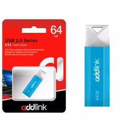 Clé USB Addlink U12 / 64 Go / Aqua