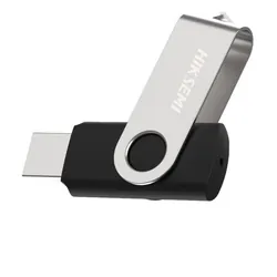 Clé USB HIKSEMI M200S 128 Go USB 3.0 - Noir&Gris