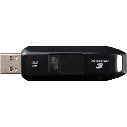 Clé USB 3.2 Gen 1 Patriot Xporter 3 32 Go Noir