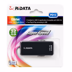 Clé USB Ridata HD19 PD13 USB 3.0 32 Go Noir