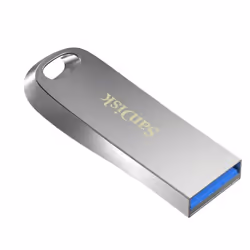 Clé USB SANDISK Ultra Luxe - Capacité de Stockage: 8Go - Interface: USB 3.1 - Vitesses de lecture: Jusqu'à 150 Mo/s - Corps é ...
