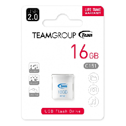 Clé USB TEAM GROUP C151 16Go USB 2.0 - Blanc&Bleu