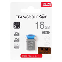 Clé USB TEAMGROUP C161 16 go USB 2.0 Silver/Bleu (TC16116GL01)