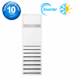 Climatiseur Armoire LG 54000 BTU Chaud Froid Inverter Blanc