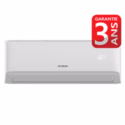 Climatiseur Fresh - Capacité : 12000 BTU - Mode : Froid - Classe énergétique : 2 - Réfrigérant : R410a - Mode veille ÉCO - Ba ...