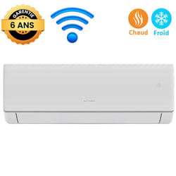 Climatiseur Gree Inverter Smart Tropicalisé 24000 BTU Chaud Froid Blanc