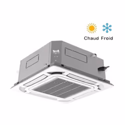 Climatiseur Cassette GREE Inverter - Puissance: 24000 BTU - Mode: Chaud/Froid - Réfrigérant: R410 - Niveau sonore: 41/43/45 d ...