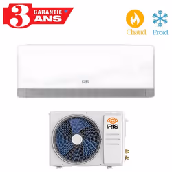 Climatiseur Inverter IRIS AZAO+ - Mode: Chaud / Froid - Puissance: 12000BTU - Tropicalisé: Fonctionnement assuré à des hautes ...