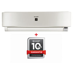 Climatiseur SHARP Split 12000 BTU Chaud/Froid (AY-AP12UHEA) - Blanc