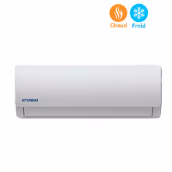 Climatiseur Hyundai - Capacité : 18000 BTU - Mode : Chaud & Froid - Classe énergétique : T1 - Puissance : 1623W - Type de g ...