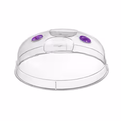 Cloche Micro Ondes - Matière: Silicone - facilite le nettoyage de votre micro-ondes : elle empêche les éclaboussures de sauc ...