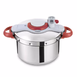 Cocotte Tefal minute perfect  - Cocotte minute -  Capacité: 7.5 Litres - Pots poignées type Fixé - Panier à vapeur -  Système ...