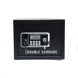 COFFRE FORT 26CM NOIR