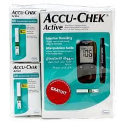 Coffret ACCU-CHEK Active Appareil + 100 Bandelettes