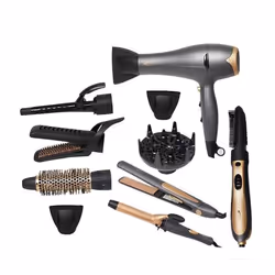 Coffret Cheveux 12EN1 FLORENCE AG5920-S12 2200W - Noir